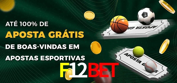 F12Bet Ate 100% de Aposta Gratis